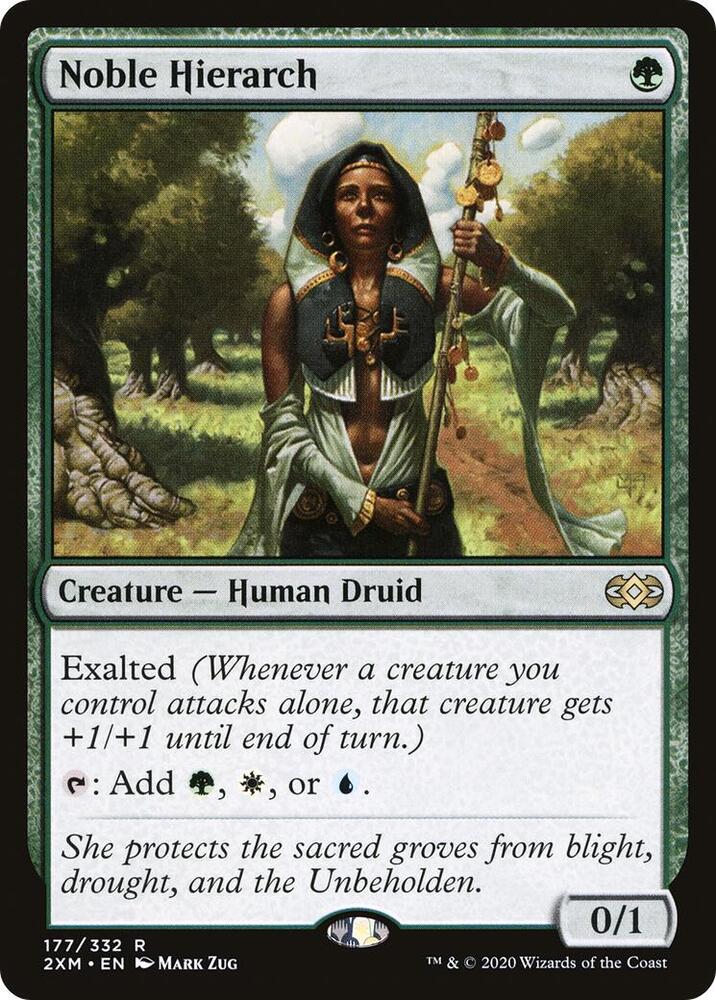Noble Hierarch 177 card from Double Masters