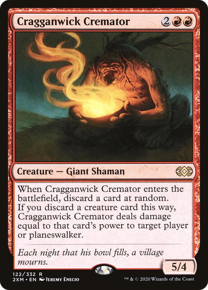 Cragganwick Cremator 122 card from Double Masters