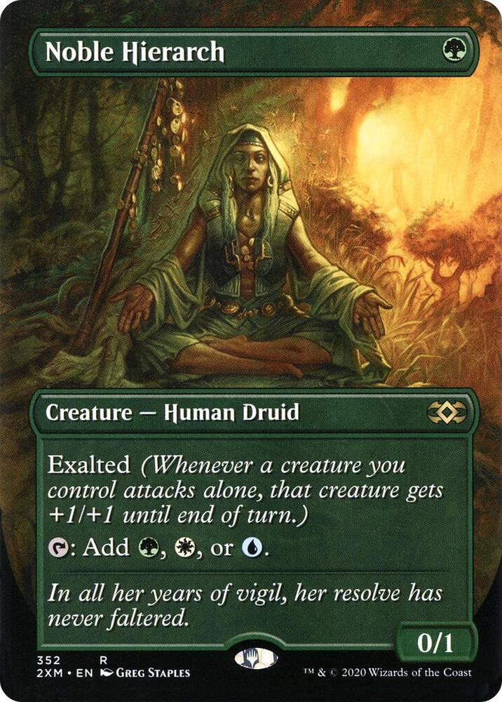 Noble Hierarch (Borderless) 352 card from Double Masters