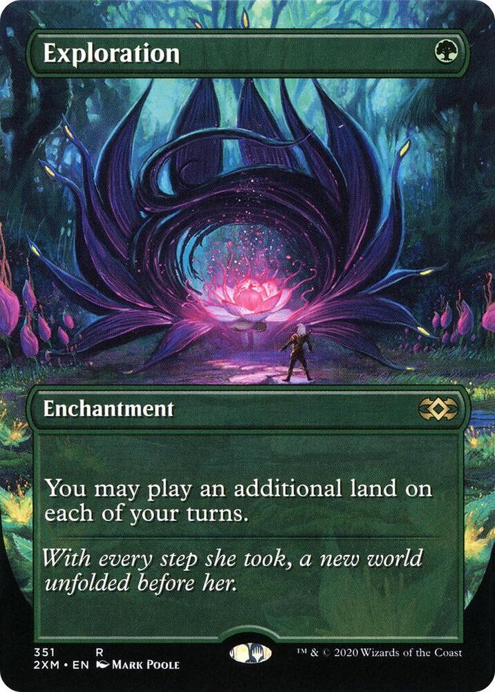 Exploration (Borderless) 351 card from Double Masters