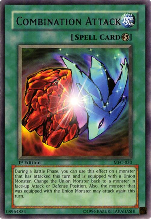 Combination Attack MFC-030 card from Magician's Force