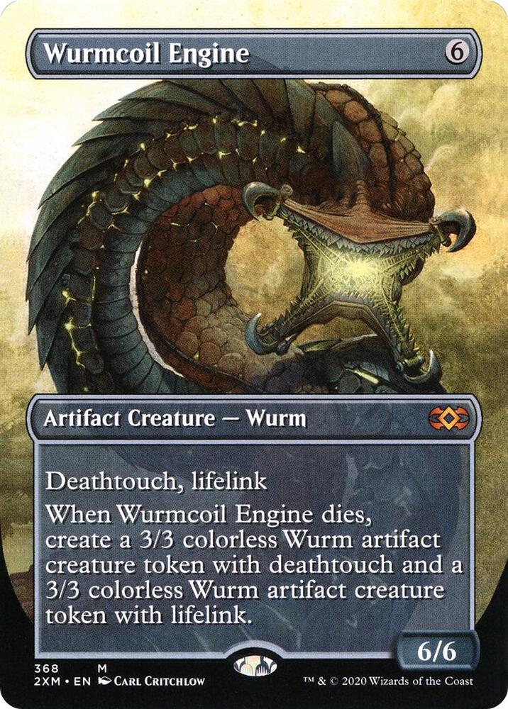 Wurmcoil Engine (Borderless) 368 card from Double Masters
