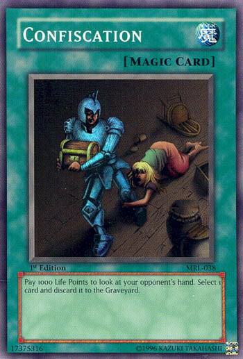 Confiscation MRL-038 card from Magic Ruler