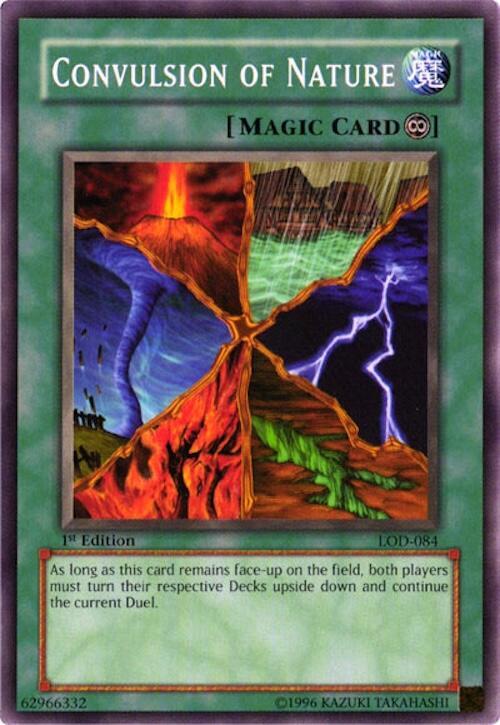 Convulsion of Nature LOD-084 card from Legacy of Darkness