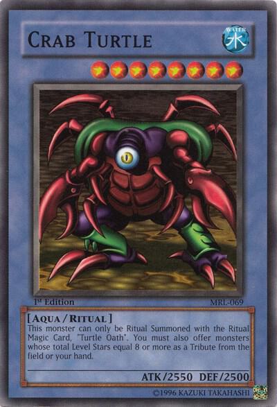 Crab Turtle MRL-069 card from Magic Ruler