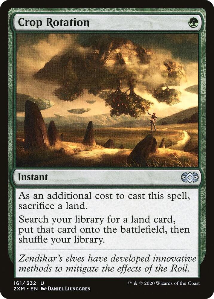 Crop Rotation 161 card from Double Masters