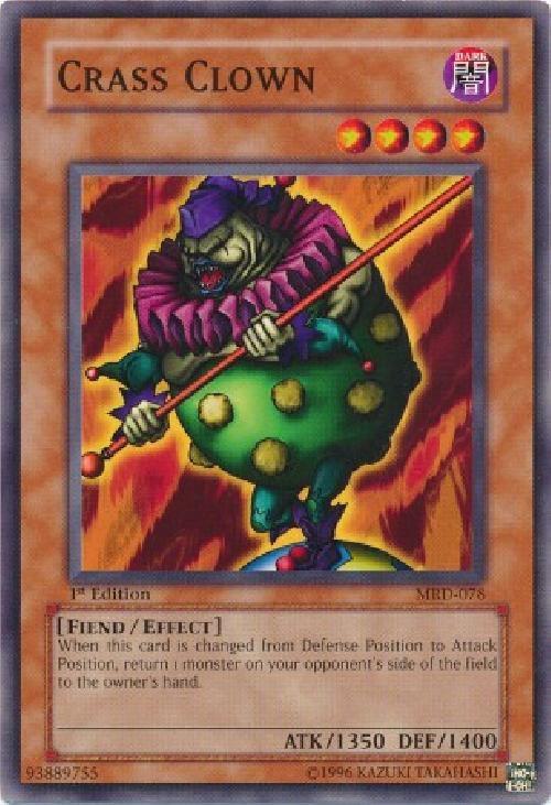 Crass Clown MRD-078 card from Metal Raiders