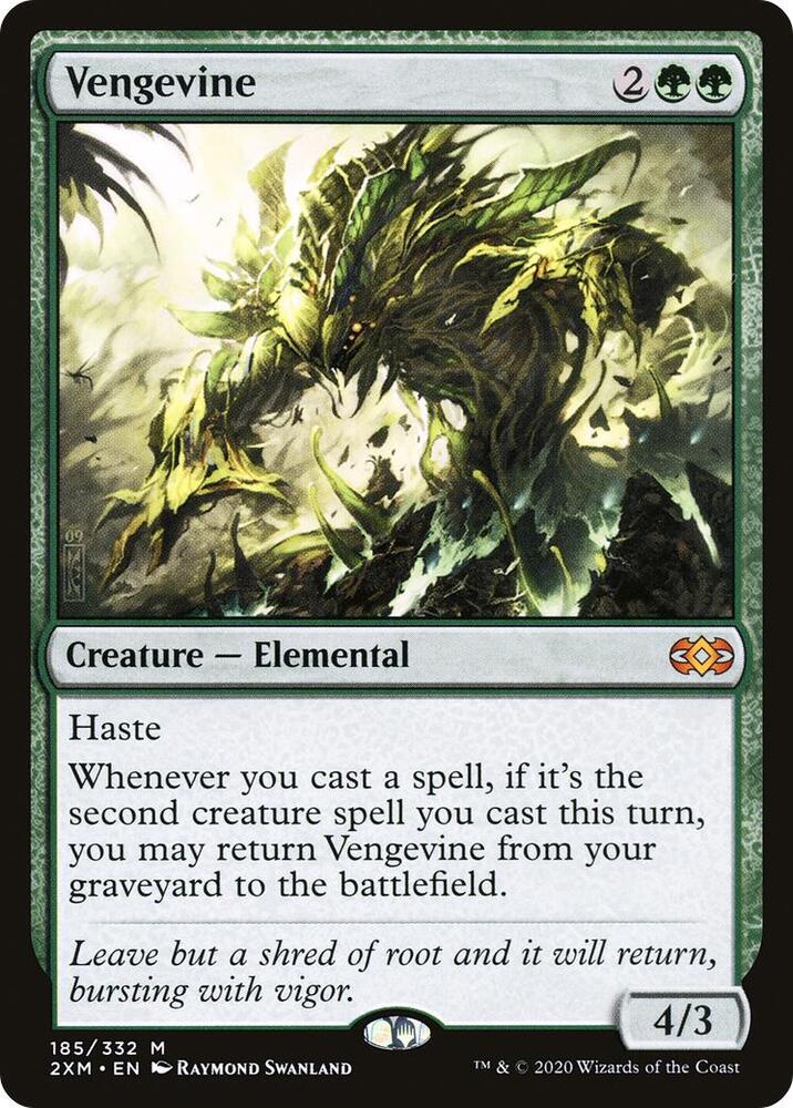 Vengevine 185 card from Double Masters