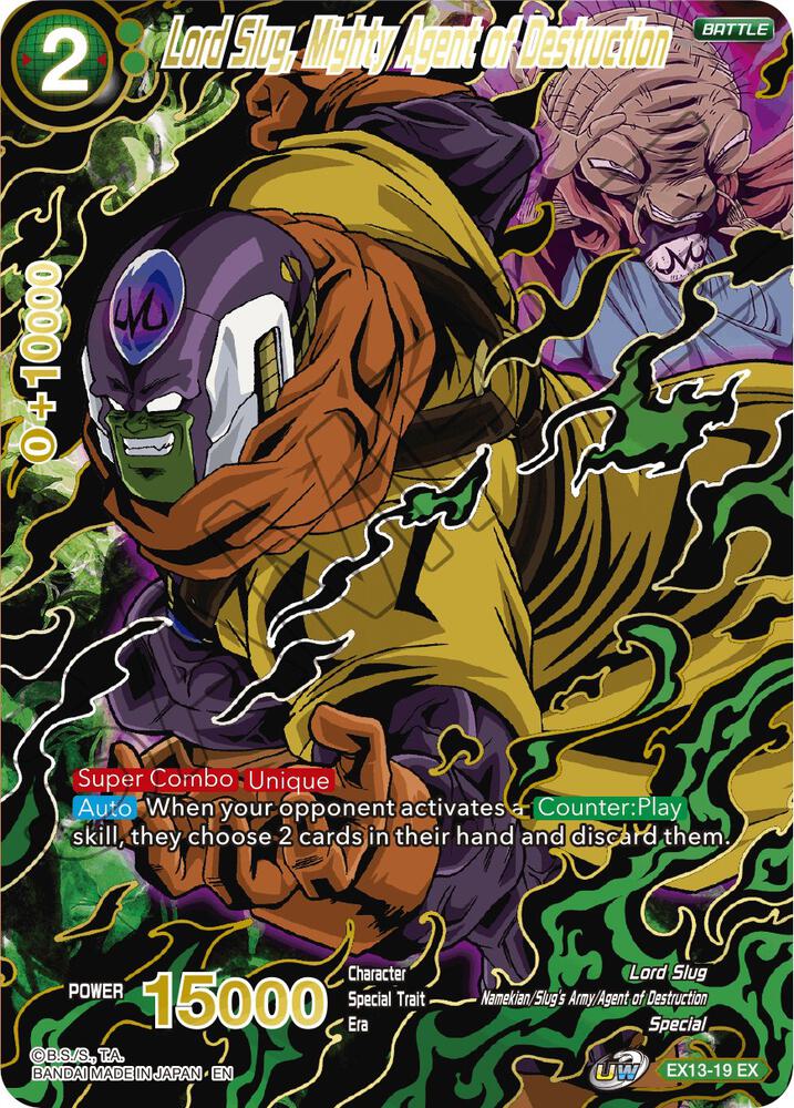 Lord Slug, Mighty Agent of Destruction EX13-19 card from Special Anniversary Set 2020