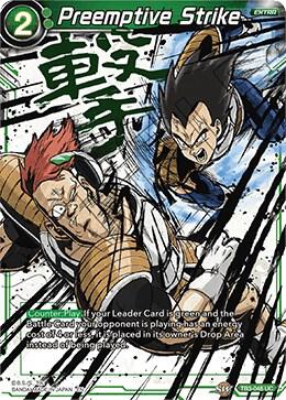Preemptive Strike (Alternate Art) TB3-048 card from Special Anniversary Set 2020