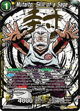 Mutaito, Skill of a Sage (Alternate Art) P-159 card from Special Anniversary Set 2020