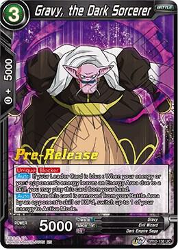 Gravy, the Dark Sorcerer BT10-138 card from Rise of the Unison Warrior Pre-Release Cards