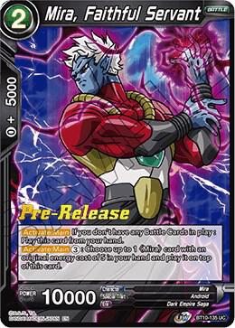 Mira, Faithful Servant BT10-135 card from Rise of the Unison Warrior Pre-Release Cards