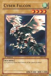 Cyber Falcon PSV-047 card from Pharaoh's Servant