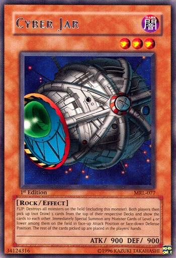 Cyber Jar MRL-077 card from Magic Ruler
