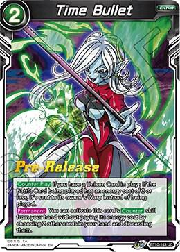 Time Bullet BT10-143 card from Rise of the Unison Warrior Pre-Release Cards