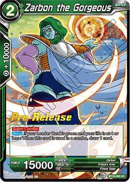 Zarbon the Gorgeous BT10-085 card from Rise of the Unison Warrior Pre-Release Cards