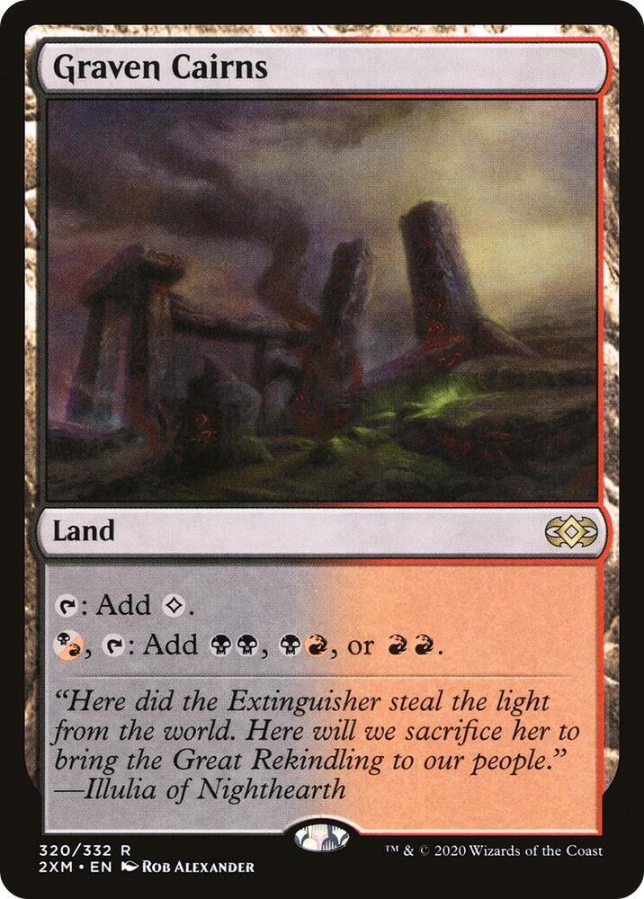 Graven Cairns 320 card from Double Masters