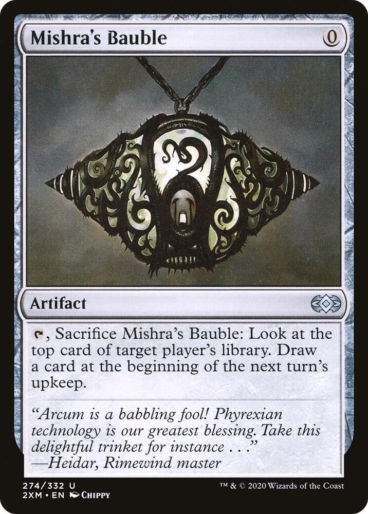Mishra's Bauble 274 card from Double Masters