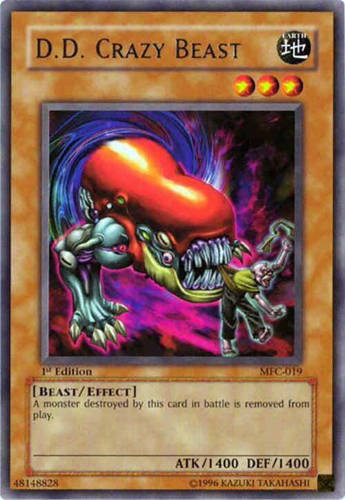 D.D. Crazy Beast MFC-019 card from Magician's Force