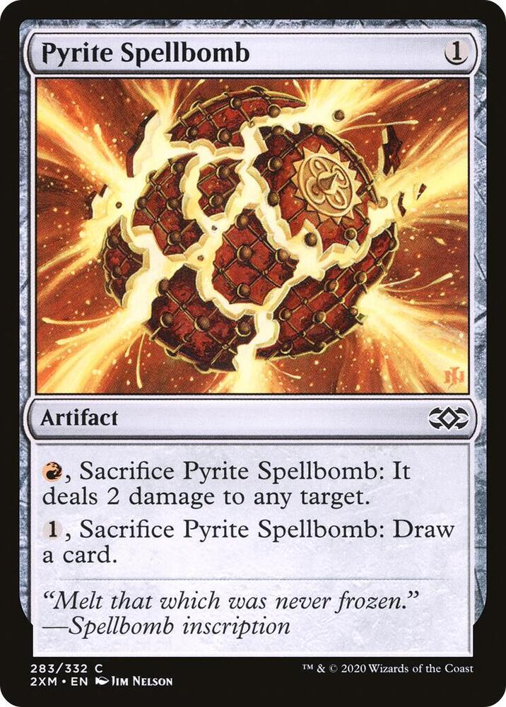 Pyrite Spellbomb 283 card from Double Masters