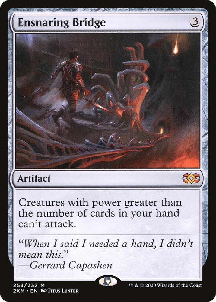 Ensnaring Bridge 253 card from Double Masters