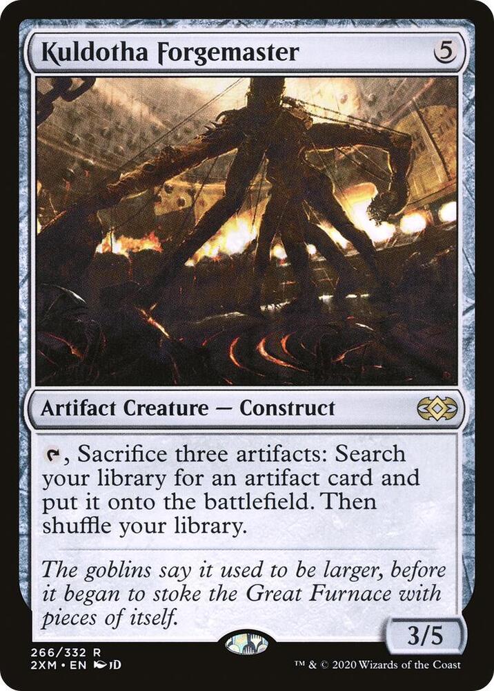 Kuldotha Forgemaster 266 card from Double Masters