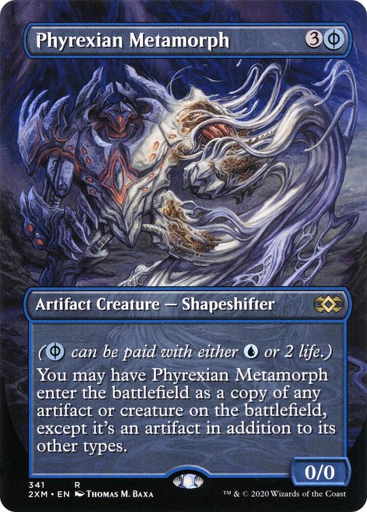Phyrexian Metamorph (Borderless) 341 card from Double Masters