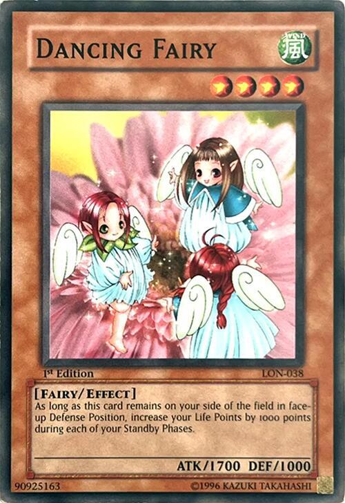 Dancing Fairy LON-038 card from Labyrinth of Nightmare