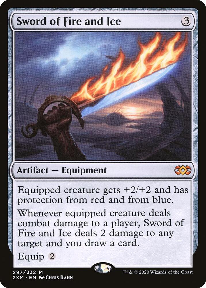 Sword of Fire and Ice 297 card from Double Masters