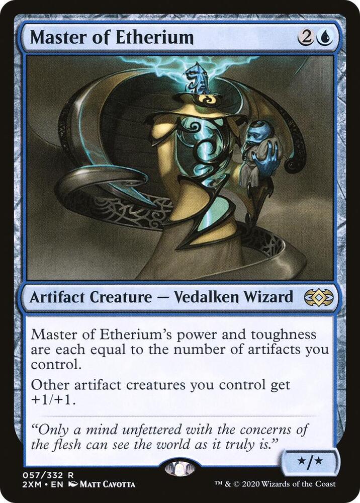 Master of Etherium 57 card from Double Masters