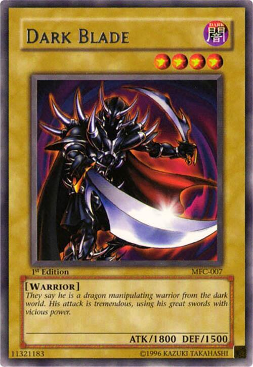 Dark Blade MFC-007 card from Magician's Force