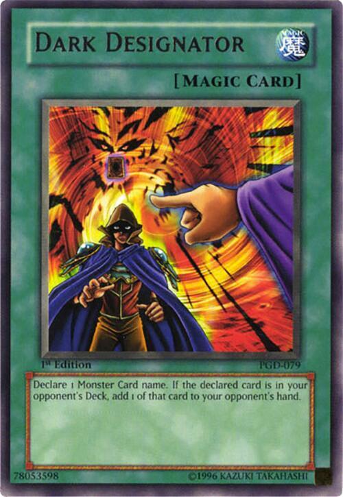 Dark Designator PGD-079 card from Pharaonic Guardian