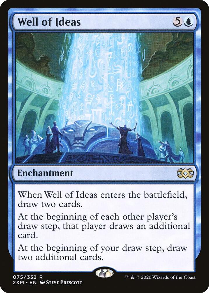 Well of Ideas 75 card from Double Masters
