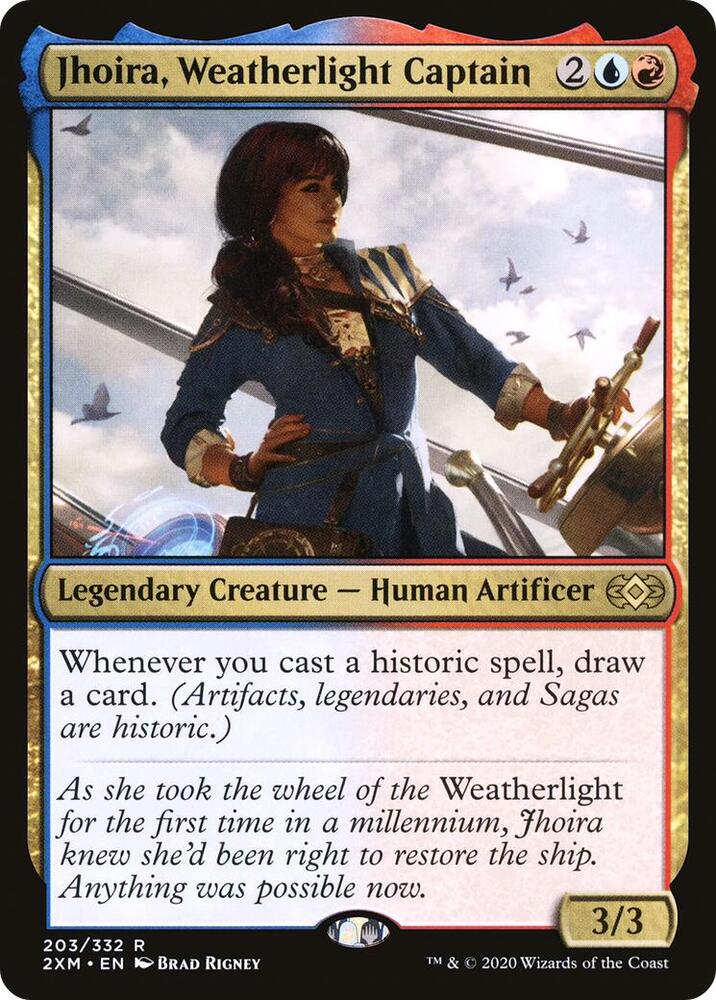 Jhoira, Weatherlight Captain 203 card from Double Masters
