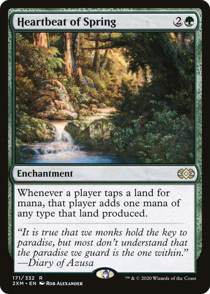 Heartbeat of Spring 171 card from Double Masters