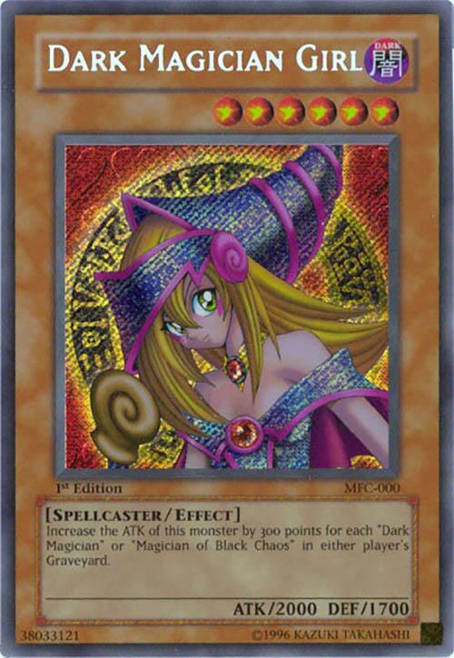 Dark Magician Girl MFC-000 card from Magician's Force
