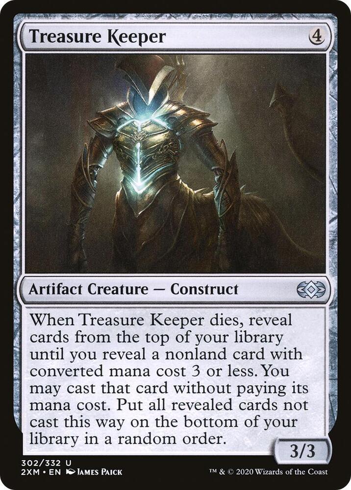 Treasure Keeper 302 card from Double Masters