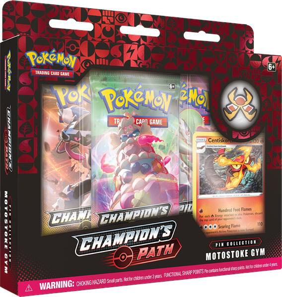 Champion's Path Pin Collection [Motostoke Gym] card from Champion's Path