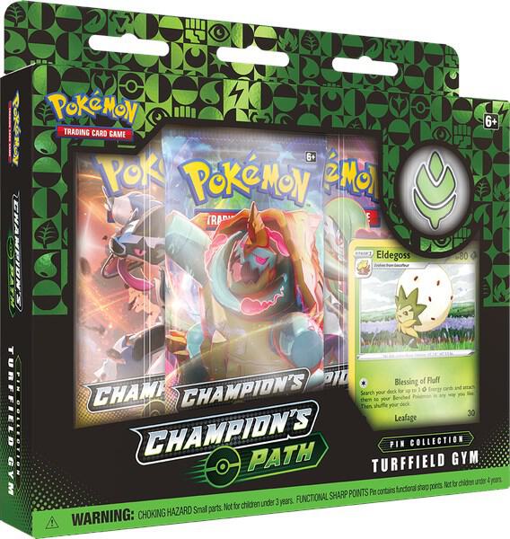 Champion's Path Pin Collection [Turffield Gym] card from Champion's Path