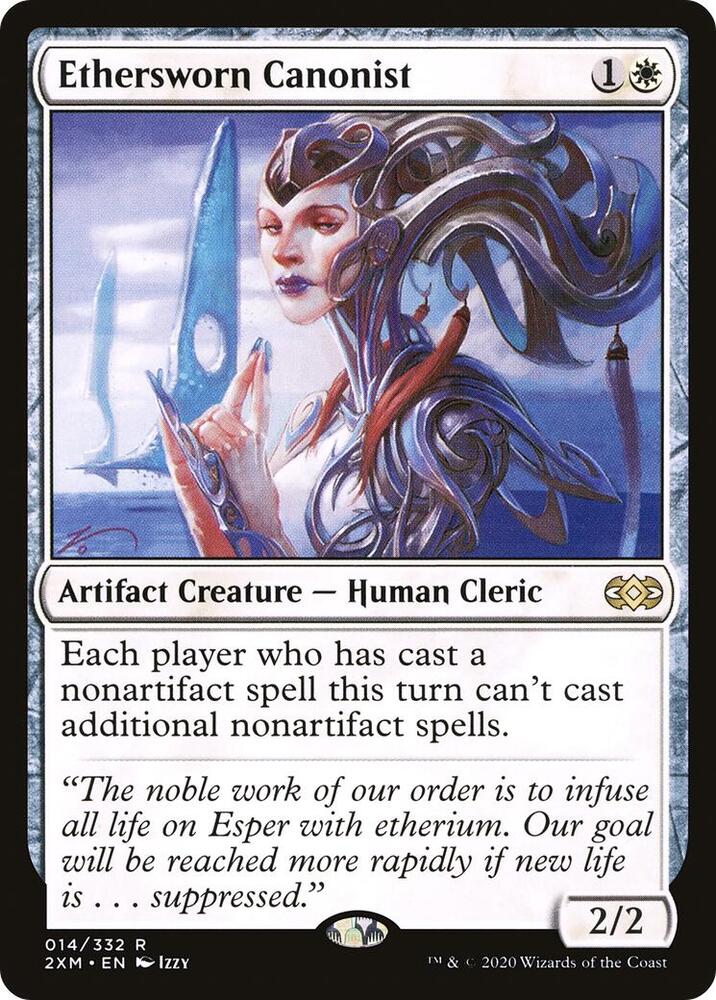 Ethersworn Canonist 14 card from Double Masters