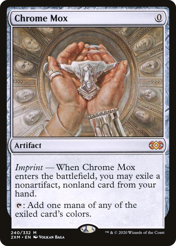 Chrome Mox 240 card from Double Masters
