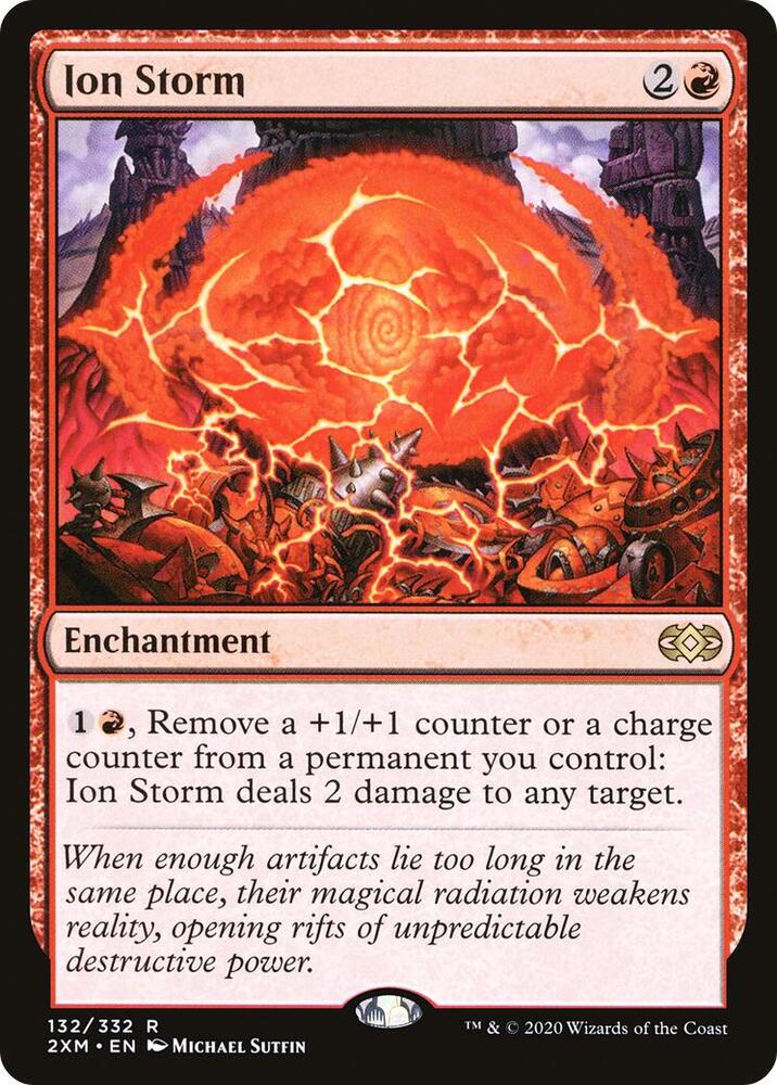 Ion Storm 132 card from Double Masters