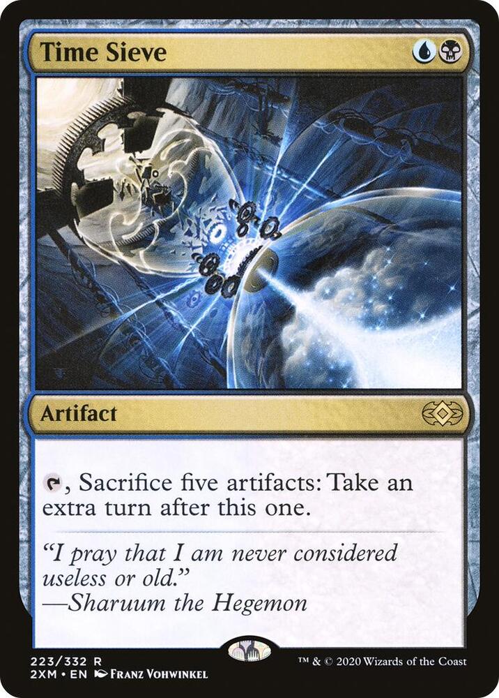 Time Sieve 223 card from Double Masters