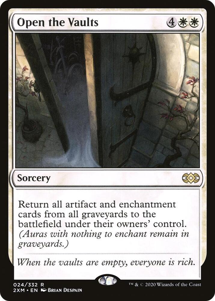 Open the Vaults 24 card from Double Masters