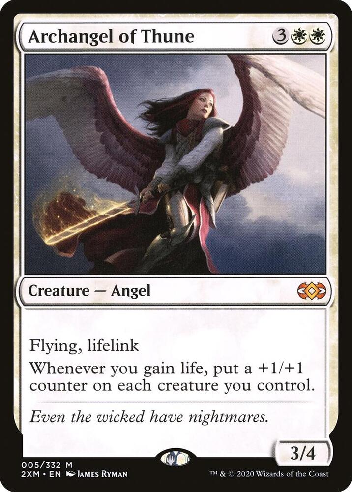 Archangel of Thune 5 card from Double Masters