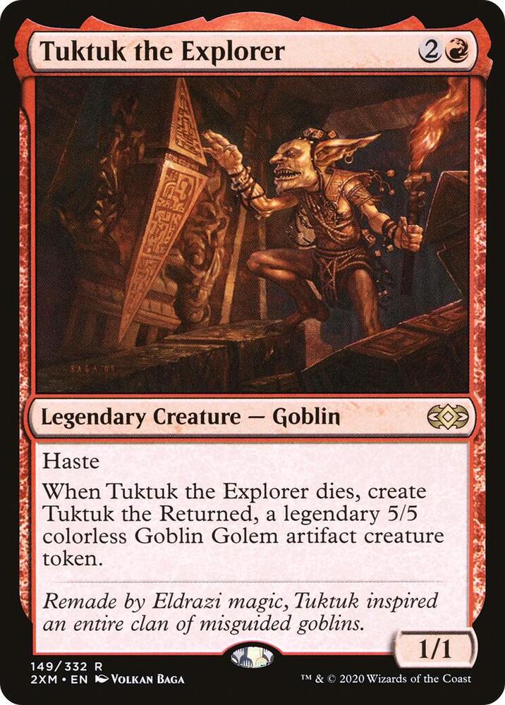 Tuktuk the Explorer 149 card from Double Masters