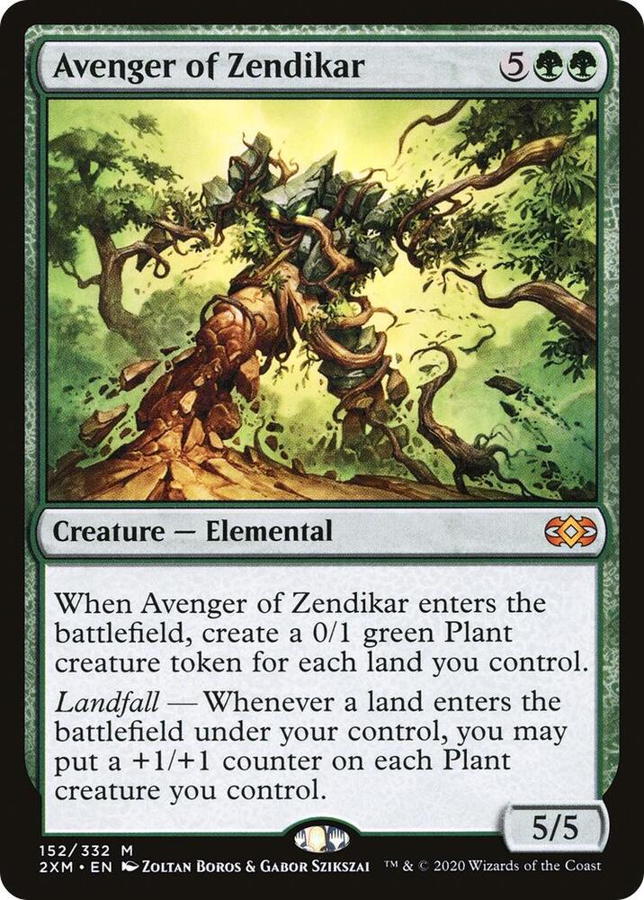 Avenger of Zendikar 152 card from Double Masters