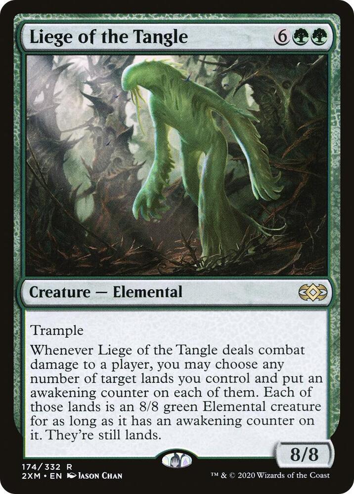 Liege of the Tangle 174 card from Double Masters