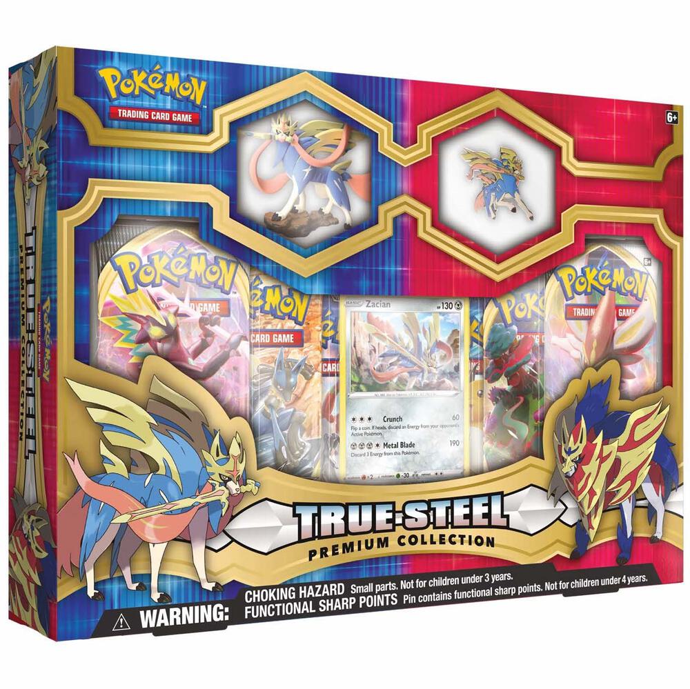 True Steel Premium Collection [Zacian] card from SWSH03: Darkness Ablaze